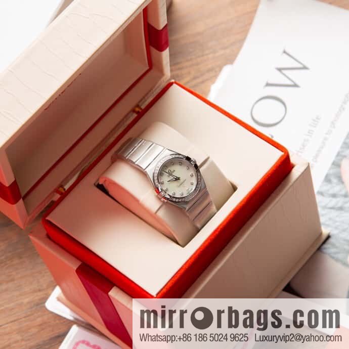Omega/OMEGA Model 123.15.27.60 Constellation Eternal Classic, Constellation Series Case Strap Glossy (Copy)