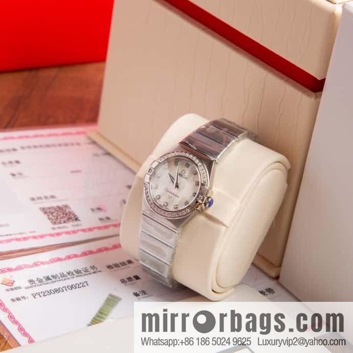 Omega/OMEGA Model 123.15.27.60 Constellation Eternal Classic, Constellation Series Case Strap Glossy (Copy)