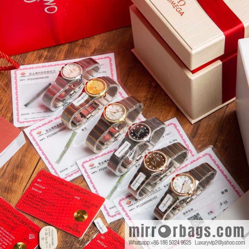 Omega/OMEGA Model 123.15.27.60 Constellation Eternal Classic, Constellation Series Case Strap Glossy