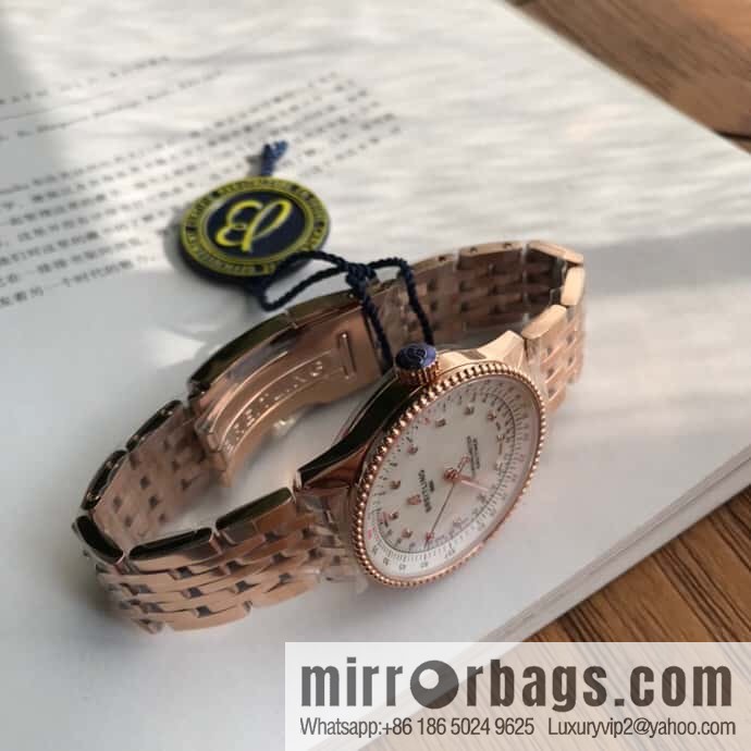 Original Breitling Aviation Chronograph Automatic Swiss Original SW200 Movement Watch Women's Exquisite and Elegant