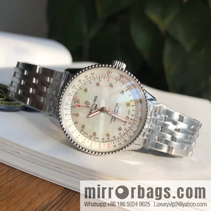 Original Breitling Aviation Chronograph Automatic Swiss Original SW200 Movement Watch Women's Exquisite and Elegant