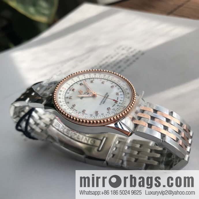 Original Breitling Aviation Chronograph Automatic Swiss Original SW200 Movement Watch Women's Exquisite and Elegant