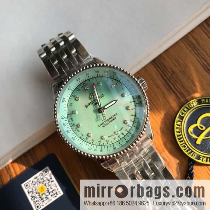 Original Breitling Aviation Chronograph Automatic Swiss Original SW200 Movement Watch Women's Exquisite and Elegant