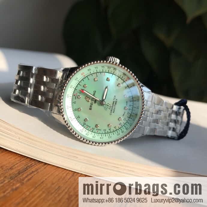 Original Breitling Aviation Chronograph Automatic Swiss Original SW200 Movement Watch Women's Exquisite and Elegant