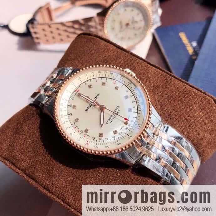 Original Breitling Aviation Chronograph Automatic Swiss Original SW200 Movement Watch Women's Exquisite and Elegant (Copy)
