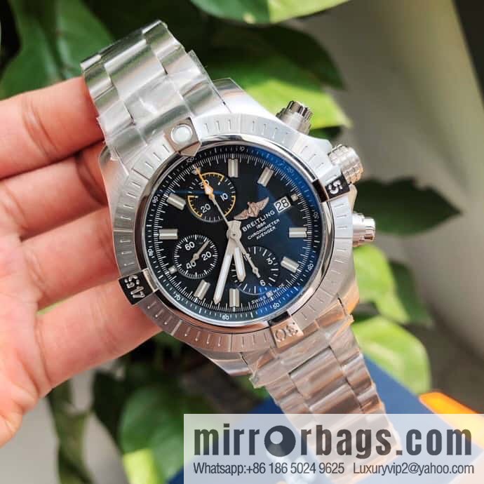 Breitling Vengeance Time Watch 45 Night Service Edition Original ETA7750 Movement Watch