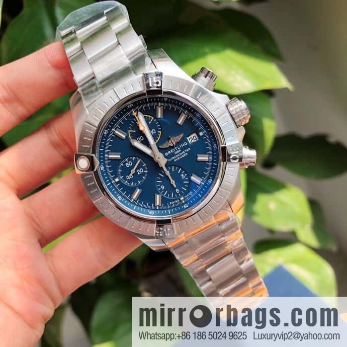 Breitling Vengeance Time Watch 45 Night Service Edition Original ETA7750 Movement Watch