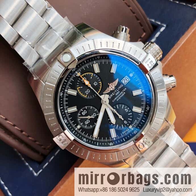 Breitling Vengeance Time Watch 45 Night Service Edition Original ETA7750 Movement Watch