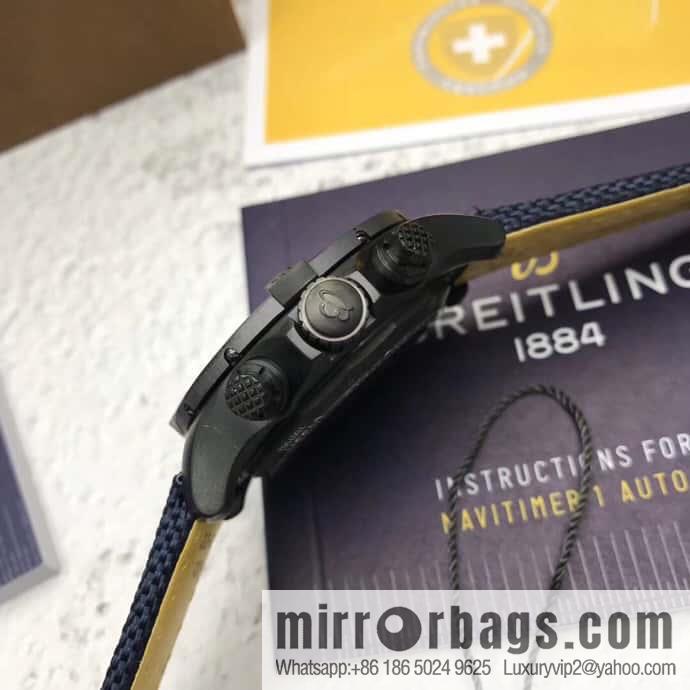 Breitling Vengeance Time Watch 45 Night Service Edition Original ETA7750 Movement Watch