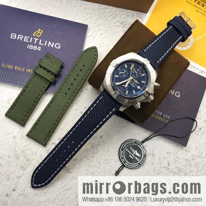 Breitling Vengeance Time Watch 45 Night Service Edition Original ETA7750 Movement Watch