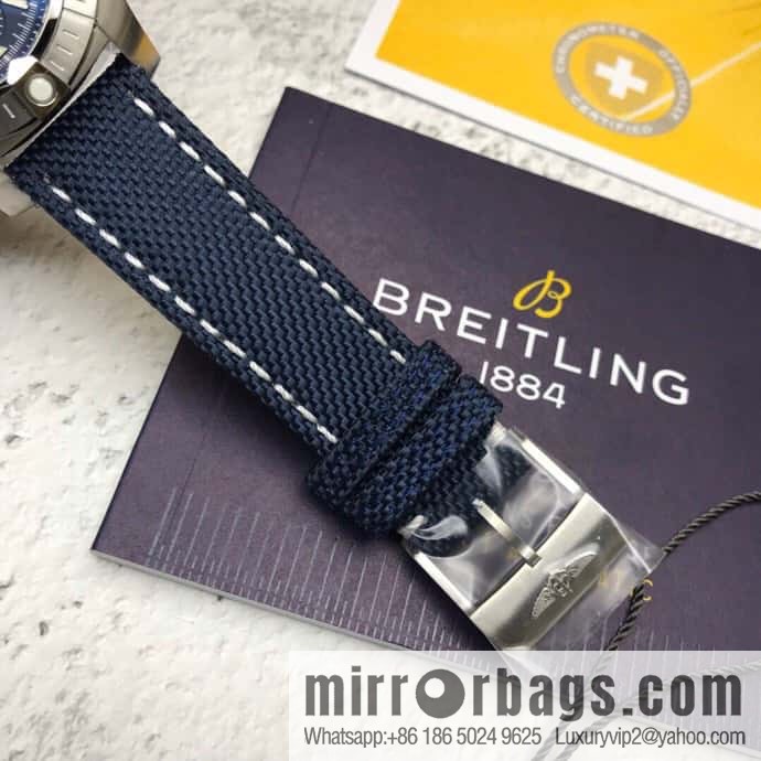 Breitling Vengeance Time Watch 45 Night Service Edition Original ETA7750 Movement Watch