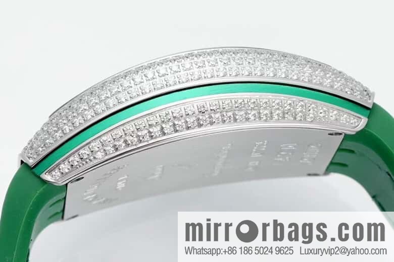 ABF highest quality, green yacht, new arrival Franck Muller Vanguard Yachting V45 ETA2824 movement watch