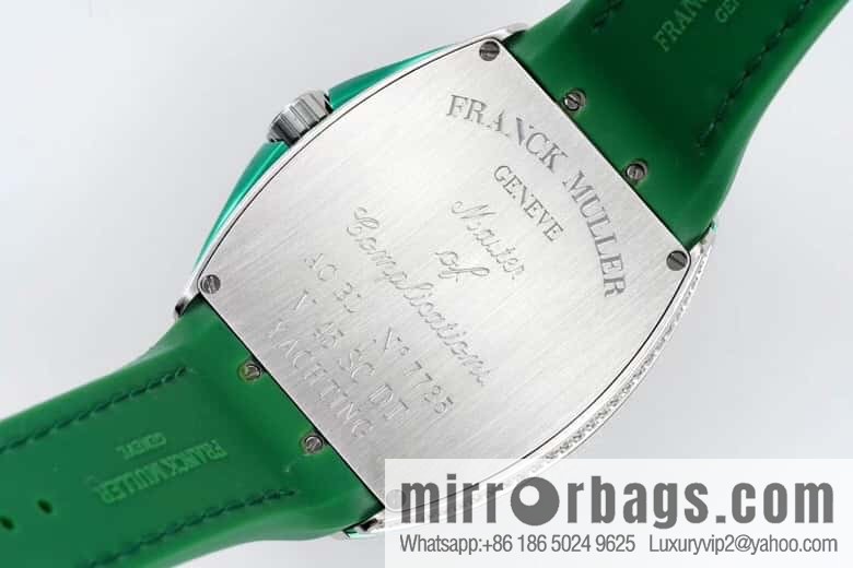 ABF highest quality, green yacht, new arrival Franck Muller Vanguard Yachting V45 ETA2824 movement watch
