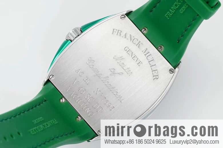 ABF highest quality, green yacht, new arrival Franck Muller Vanguard Yachting V45 ETA2824 movement watch