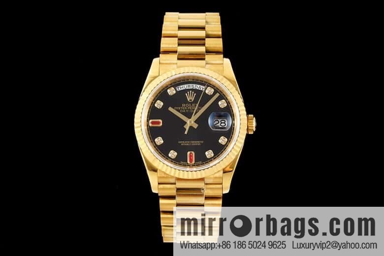 RA's new shock release ROLEX Rolex 36mmDD gem plate series watch 128238