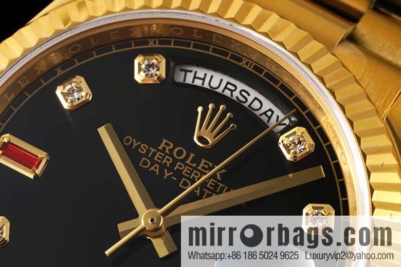 RA's new shock release ROLEX Rolex 36mmDD gem plate series watch 128238