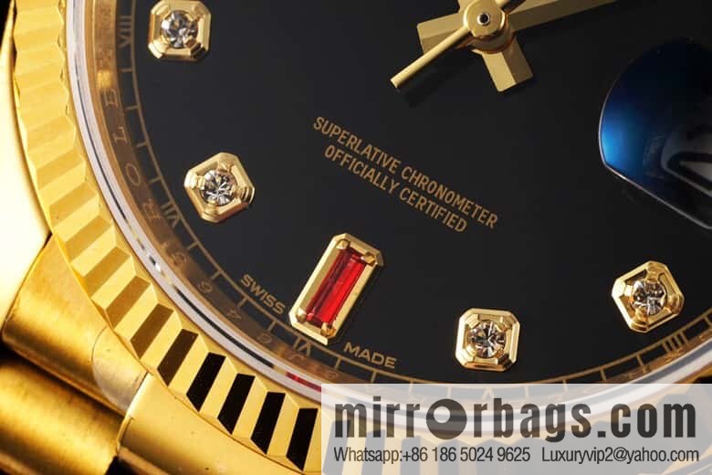 RA's new shock release ROLEX Rolex 36mmDD gem plate series watch 128238