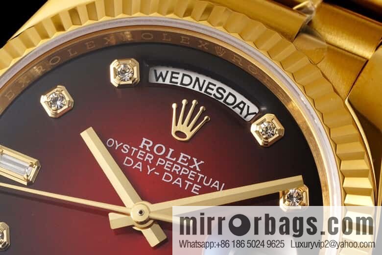 RA's new shock release ROLEX Rolex 36mmDD gem plate series watch 128238