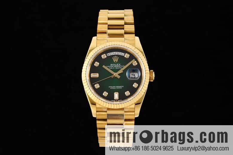 RA's new shock release ROLEX Rolex 36mmDD gem plate series watch 128238