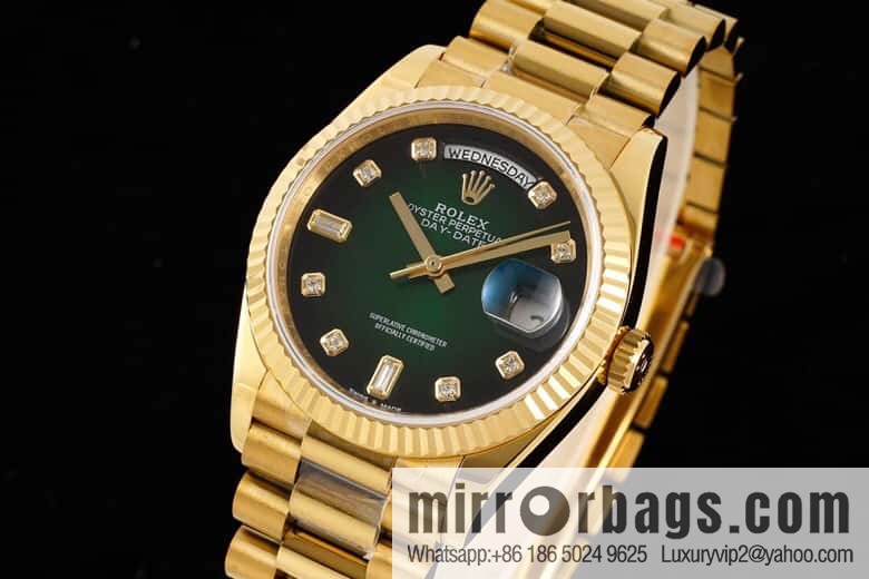 RA's new shock release ROLEX Rolex 36mmDD gem plate series watch 128238