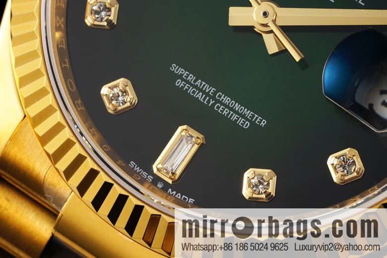 RA's new shock release ROLEX Rolex 36mmDD gem plate series watch 128238