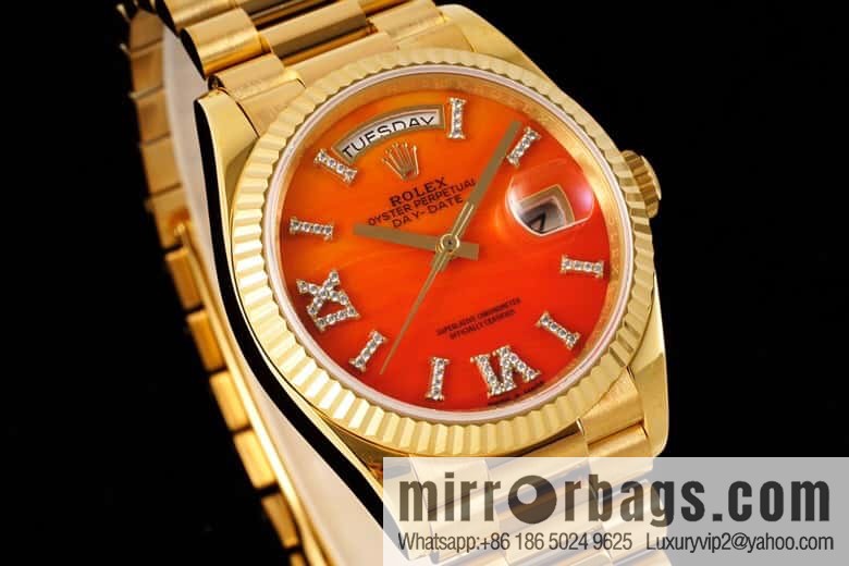 RA's new shock release ROLEX Rolex 36mmDD gem plate series watch 128238
