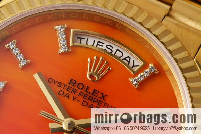 RA's new shock release ROLEX Rolex 36mmDD gem plate series watch 128238