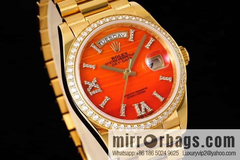 RA's new shock release ROLEX Rolex 36mmDD gem plate series watch 128238