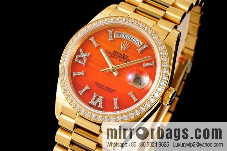 RA's new shock release ROLEX Rolex 36mmDD gem plate series watch 128238