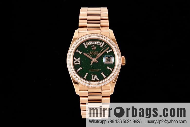 RA's new shock release ROLEX Rolex 36mmDD gem plate series watch 128238