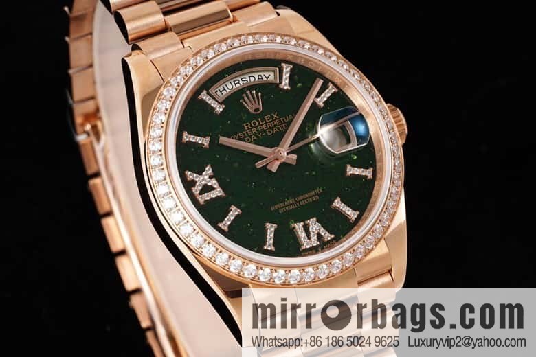 RA's new shock release ROLEX Rolex 36mmDD gem plate series watch 128238