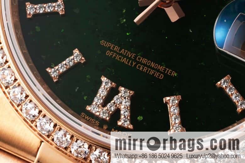 RA's new shock release ROLEX Rolex 36mmDD gem plate series watch 128238