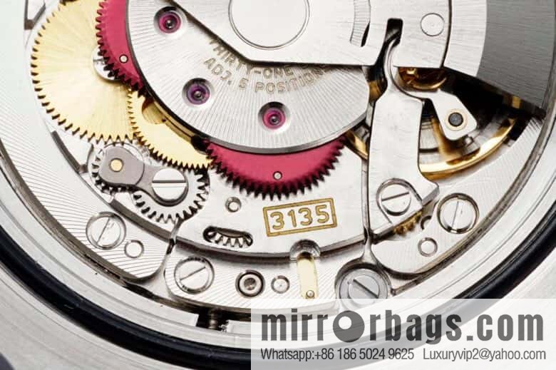 Rolex 3135 Single Calendar Movement Rainbow Circle Submariner