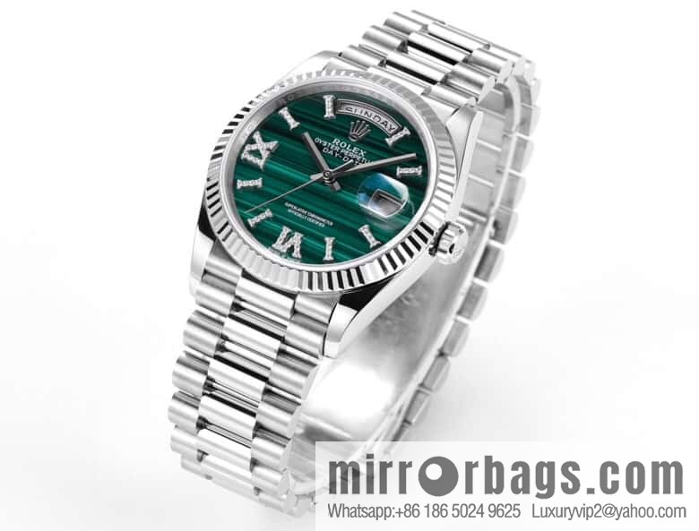 RA. Factory shocked the release of ROLEX Rolex 36mmDD gem plate series watch 128238