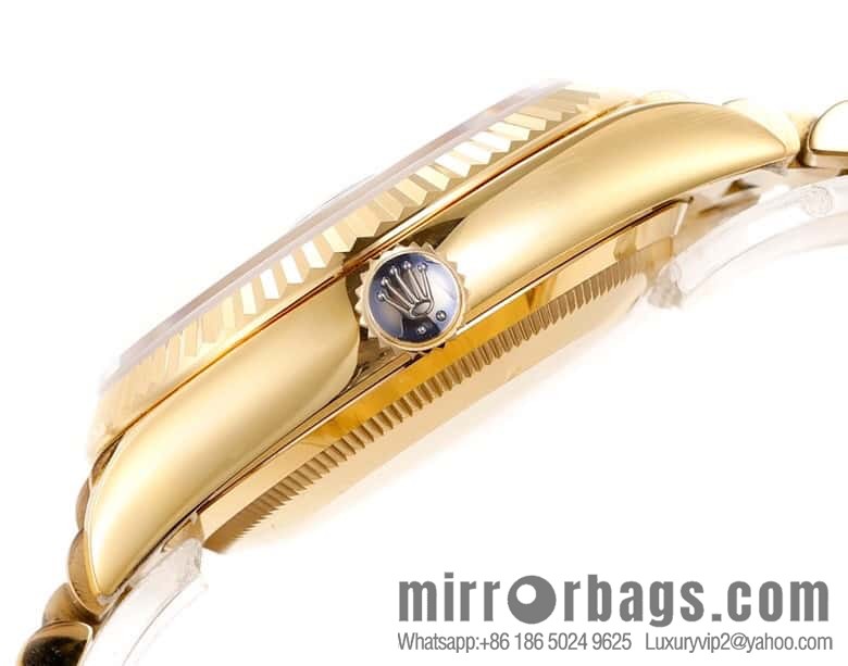 RA. Factory shocked the release of ROLEX Rolex 36mmDD gem plate series watch 128238