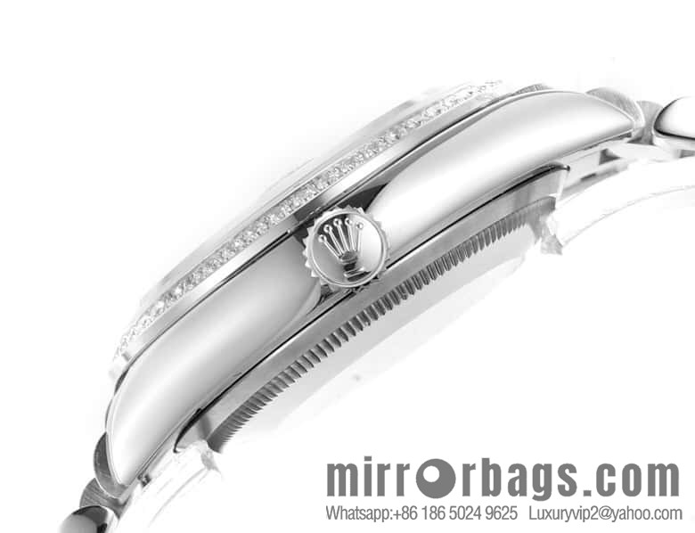 RA. Factory shocked the release of ROLEX Rolex 36mmDD gem plate series watch 128238