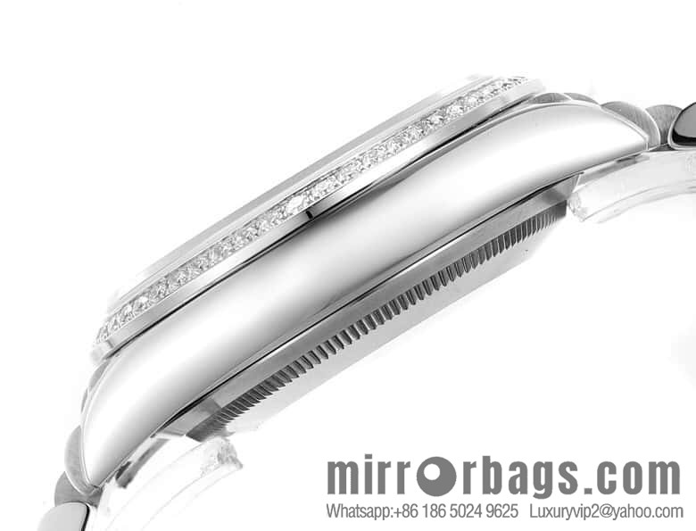 RA. Factory shocked the release of ROLEX Rolex 36mmDD gem plate series watch 128238