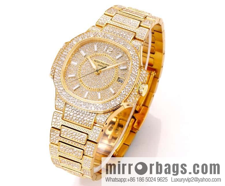 Patek Philippe 7021 Ladies Nautilus 9015 changed to 324 S automatic integrated winding mechanical movement Nautilus 7021 gypsy