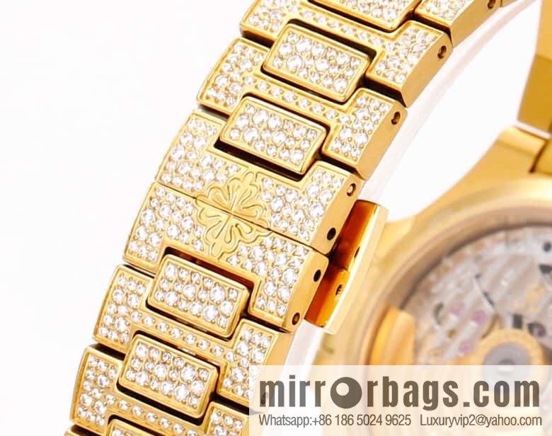 Patek Philippe 7021 Ladies Nautilus 9015 changed to 324 S automatic integrated winding mechanical movement Nautilus 7021 gypsy