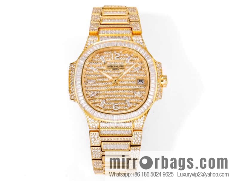 Patek Philippe 7021 Ladies Nautilus 9015 changed to 324 S automatic integrated winding mechanical movement Nautilus 7021 gypsy