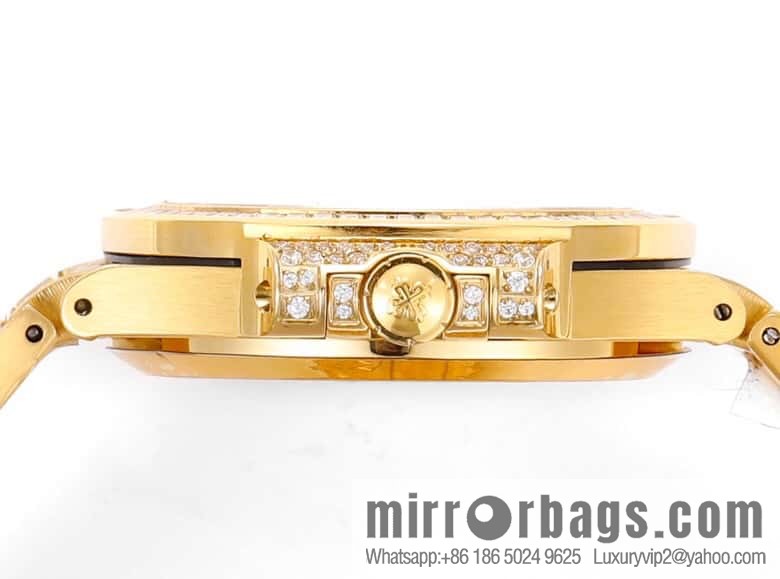 Patek Philippe 7021 Ladies Nautilus 9015 changed to 324 S automatic integrated winding mechanical movement Nautilus 7021 gypsy
