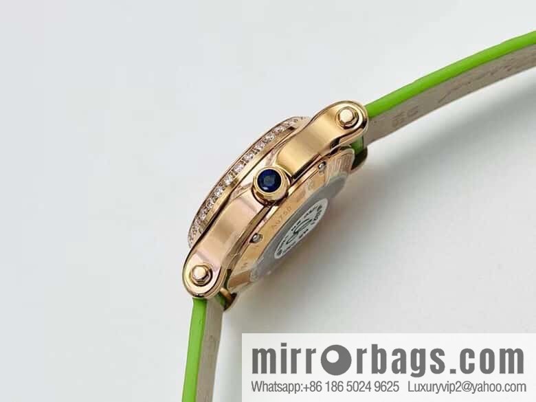 [YF Factory2023 wall crack recommendation, the latest masterpiece] Chopard happy Sports series 274893-5016 (mint green mother shell - pearlescent purple)