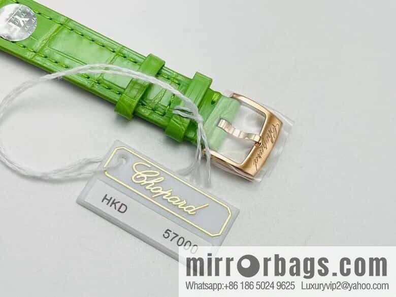 [YF Factory2023 wall crack recommendation, the latest masterpiece] Chopard happy Sports series 274893-5016 (mint green mother shell - pearlescent purple)