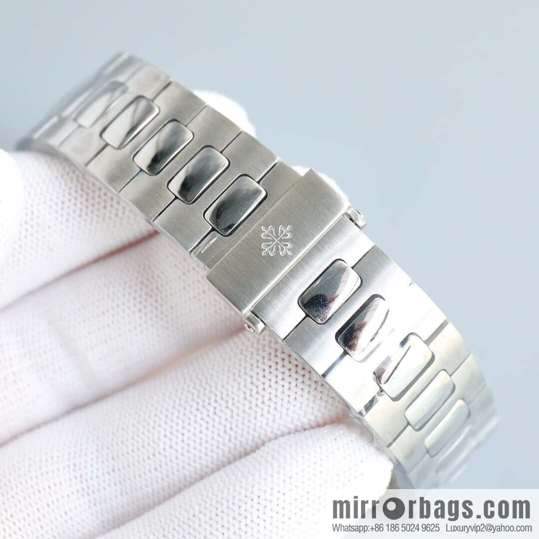 T square diamond ring literal steel belt - Patek Philippe Nautilus 5711 diamond-encrusted limited edition series Cal.324 movement watch