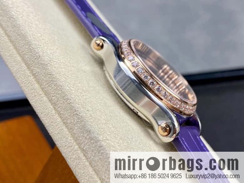 [YF Factory2023 wall crack recommendation, the latest masterpiece] Chopard happy Sports series 274893-5016 (mint purple mother shell - pearlescent purple)