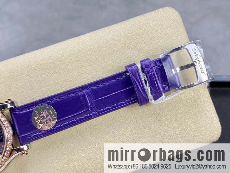 [YF Factory2023 wall crack recommendation, the latest masterpiece] Chopard happy Sports series 274893-5016 (mint purple mother shell - pearlescent purple)