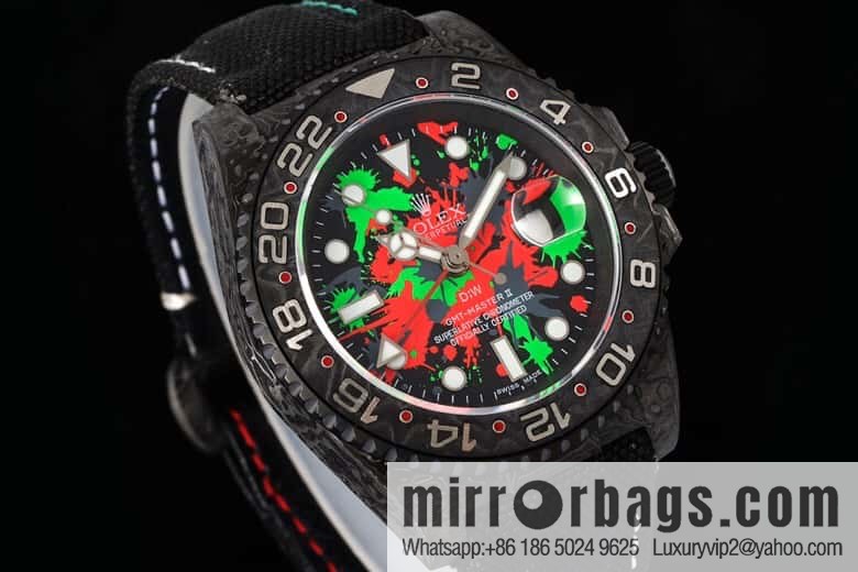 Diw newly upgraded V2 version 3285 machine, new work~ Lux ultra-limited GMT-MASTER II Rolex exclusive cal.3285 movement watch