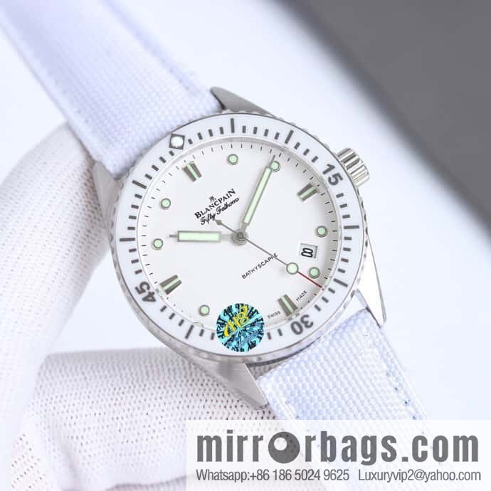 2023 New Blancpain Fifty Finds 5100-1130 Series Cal.1153 Movement 38mm Watch