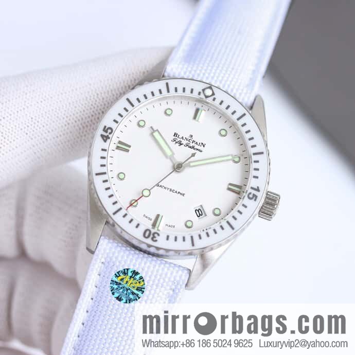 2023 New Blancpain Fifty Finds 5100-1130 Series Cal.1153 Movement 38mm Watch