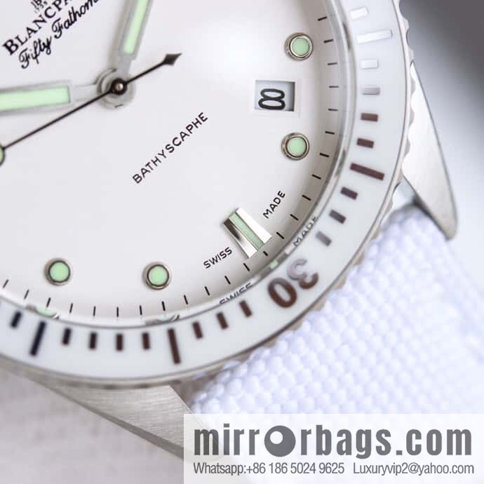 2023 New Blancpain Fifty Finds 5100-1130 Series Cal.1153 Movement 38mm Watch
